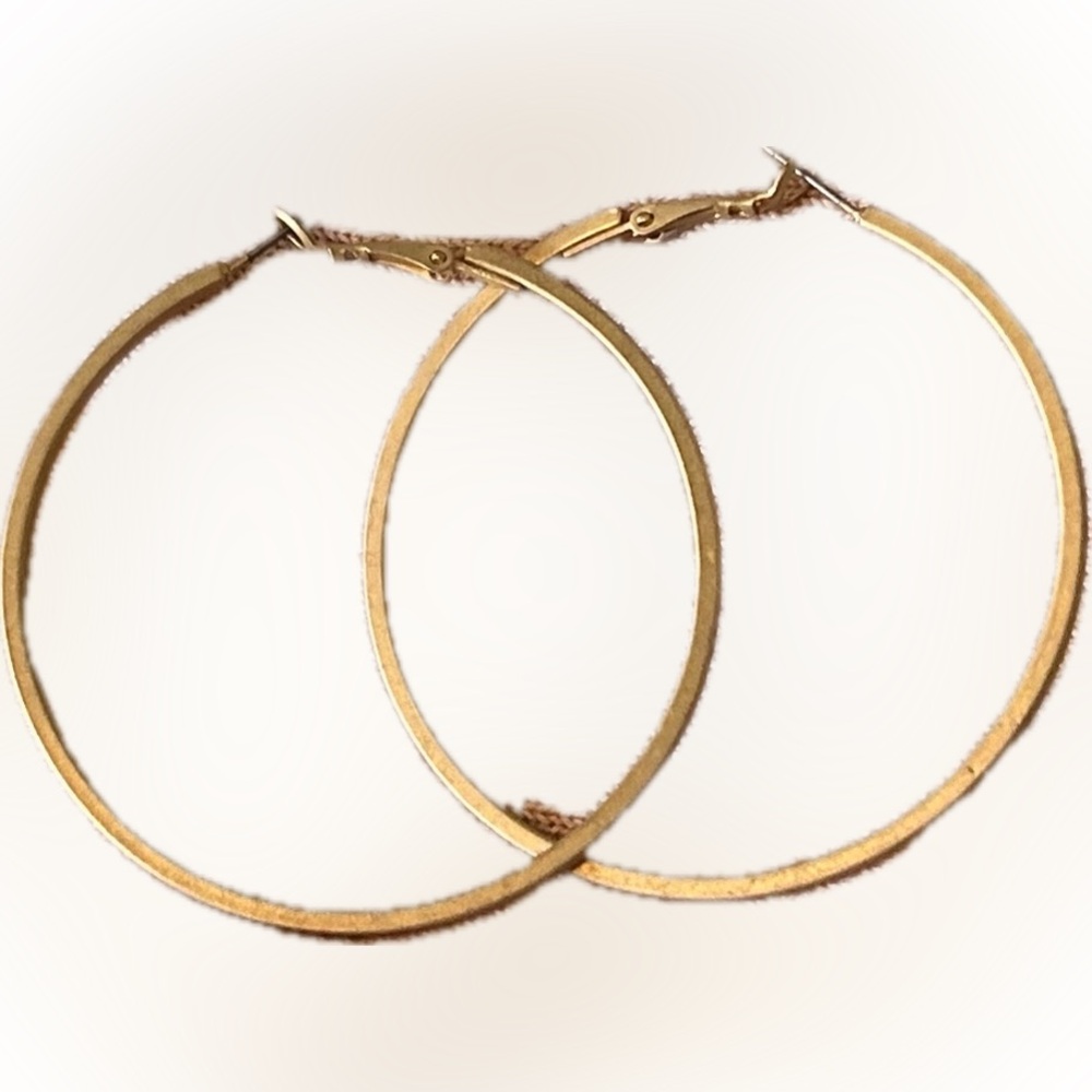 Elegant Gold Hoop Earrings